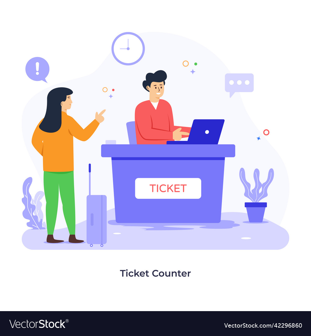 Ticket counter