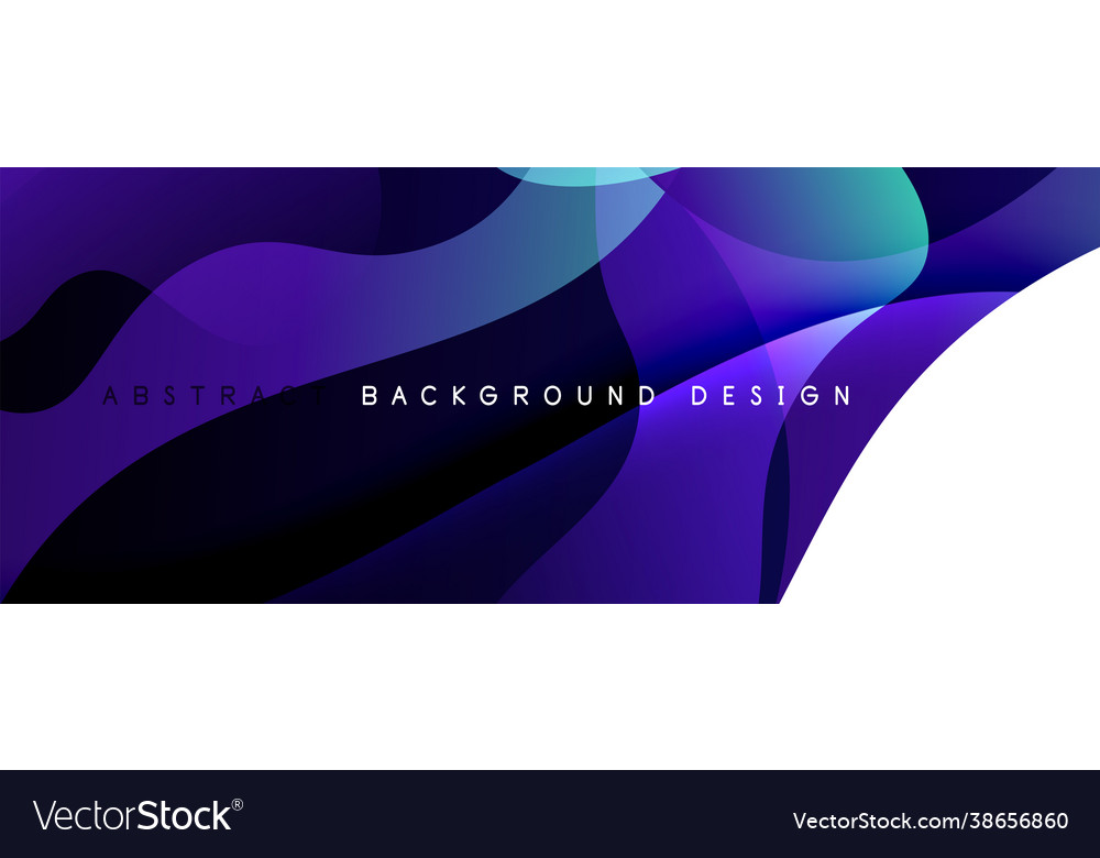 Trendy simple fluid color gradient abstract Vector Image Trendy simple fluid color gradient abstract