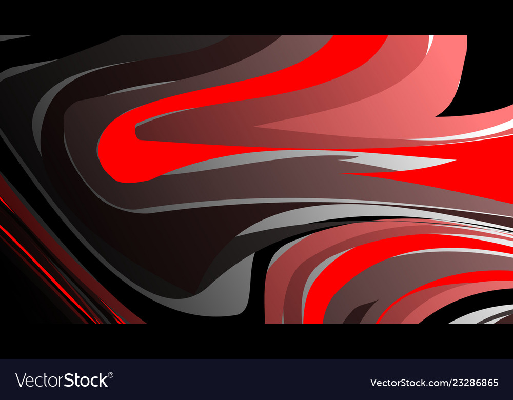 Abstract colorful background with red style wave Vector Image Abstract colorful background with red style wave