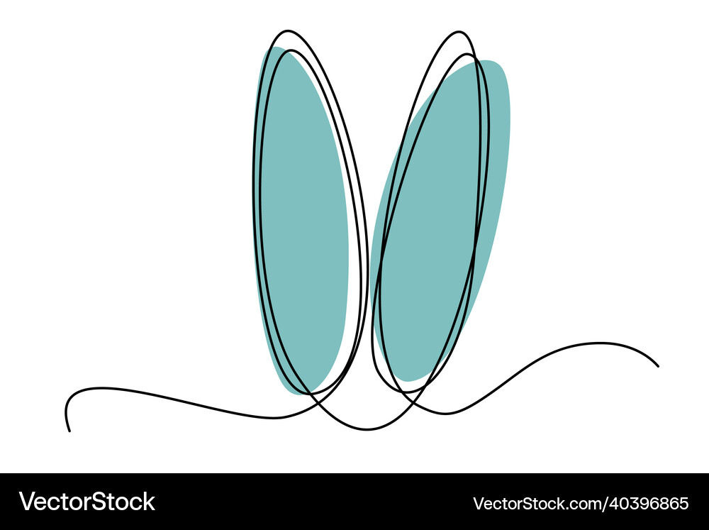 Happy easter bunny Royalty Free Vector Image - VectorStock