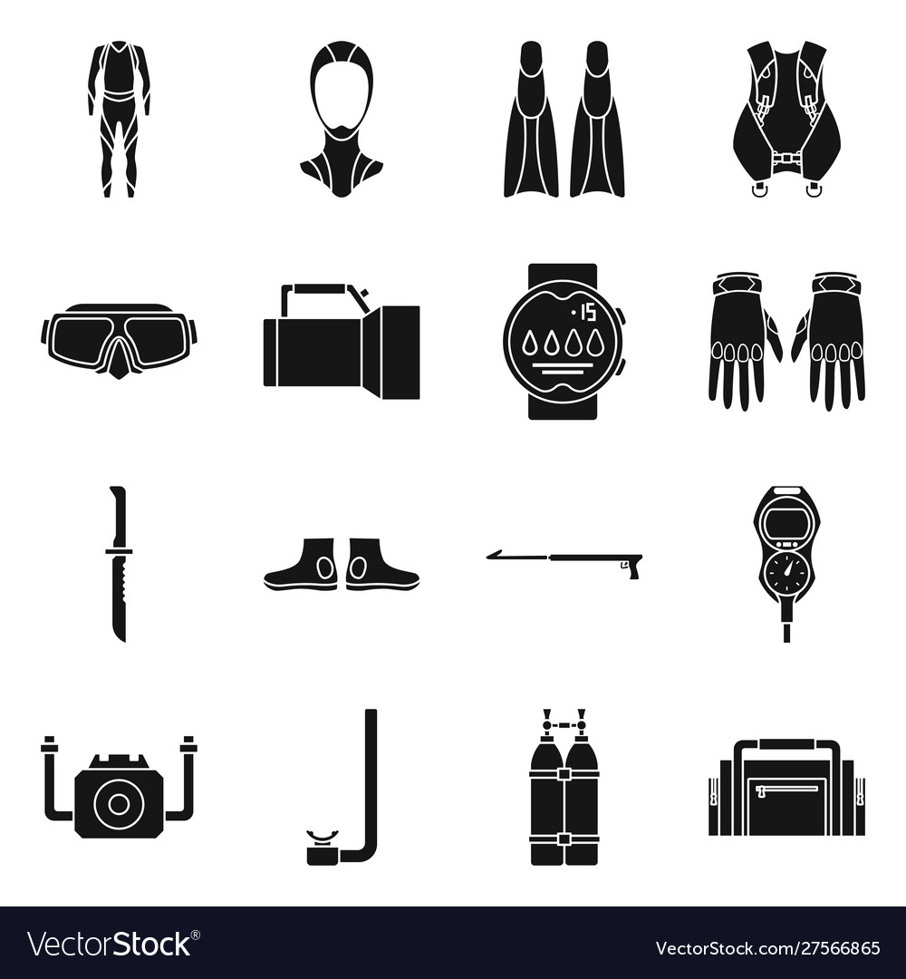 Isolated object scuba and hobicon