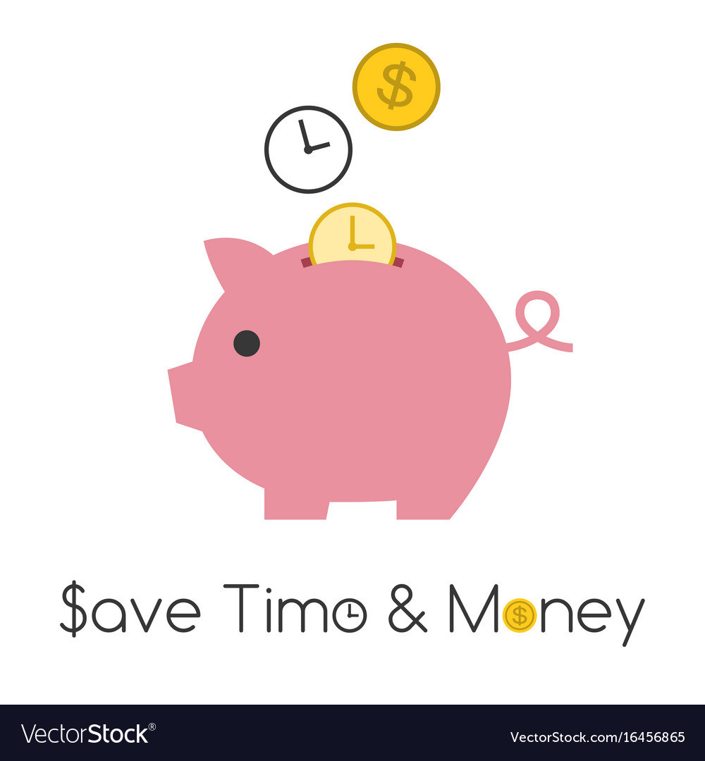 Piggy bank with golden coin