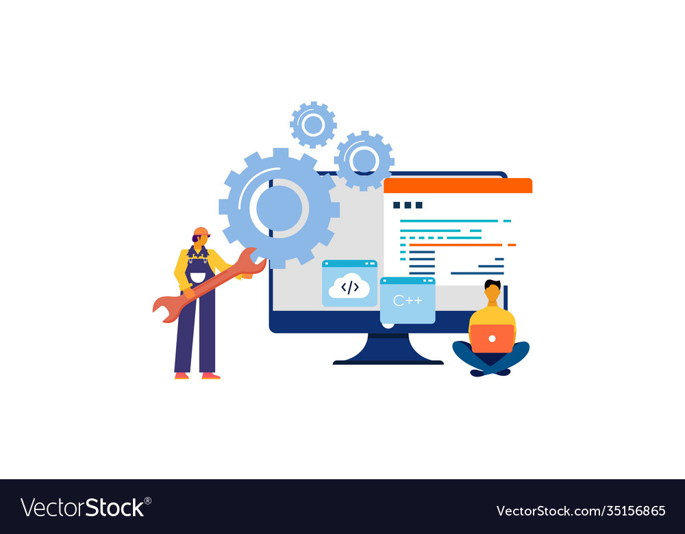 Qa engineers concept
