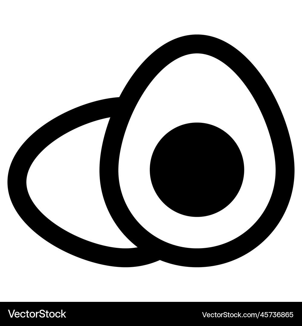 sliced-of-healthy-hard-boiled-egg-royalty-free-vector-image