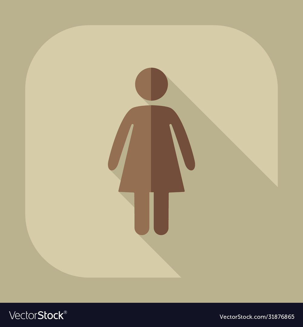 Stick figure man silhouette icon Royalty Free Vector Image