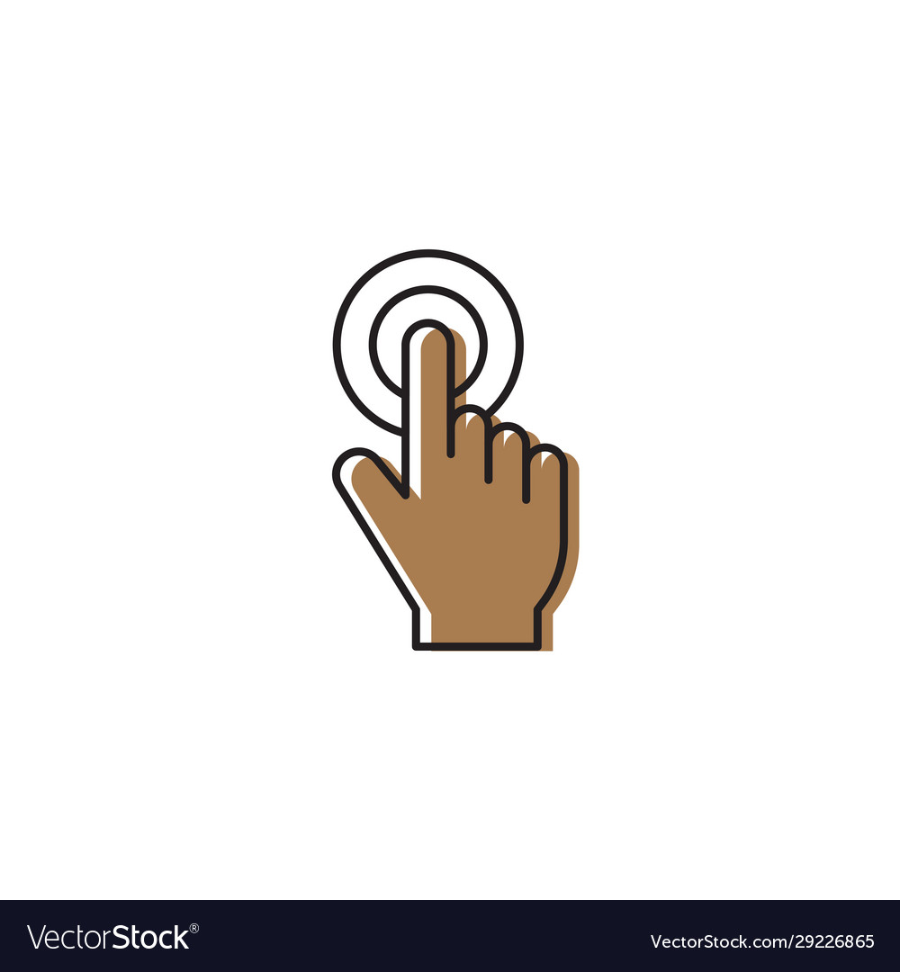 Touch icon perfect line style element web