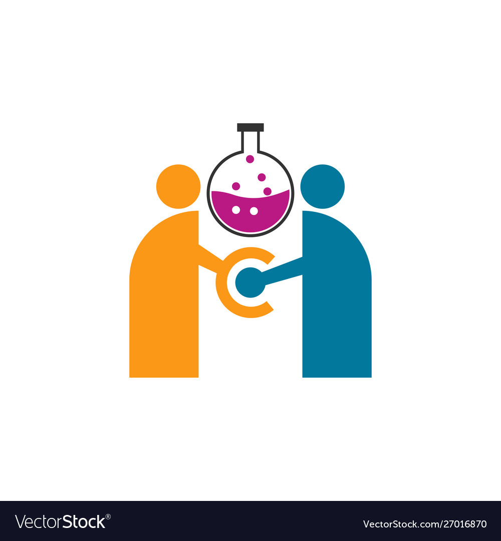 Commitment teamwork together business logo