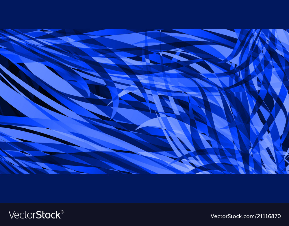 Dynamic Blue Line Abstract Background