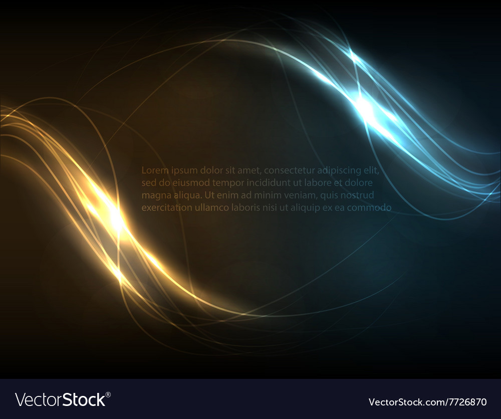 Electric Lightning Flash Background