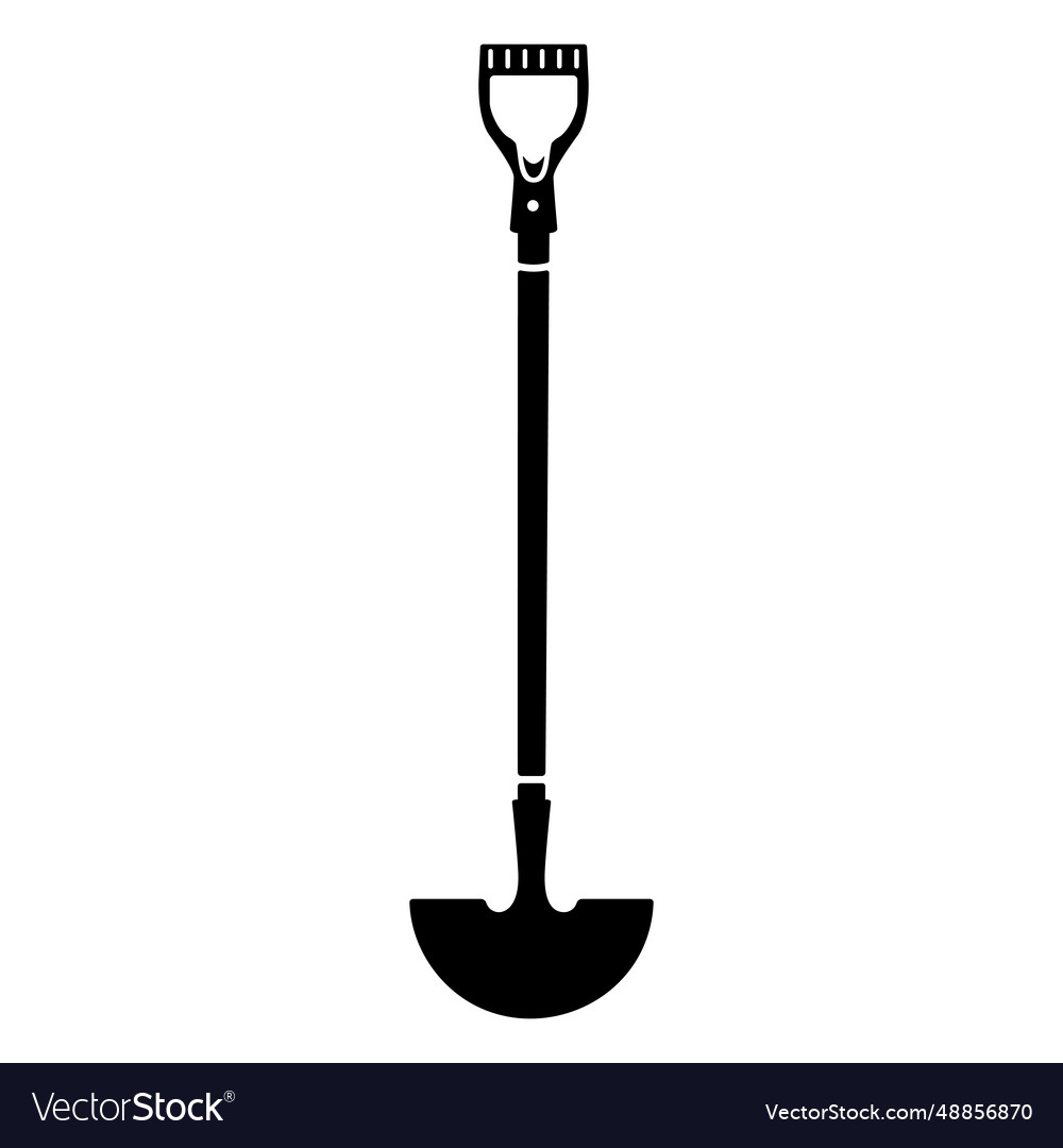 Garden edger cut out Royalty Free Vector Image