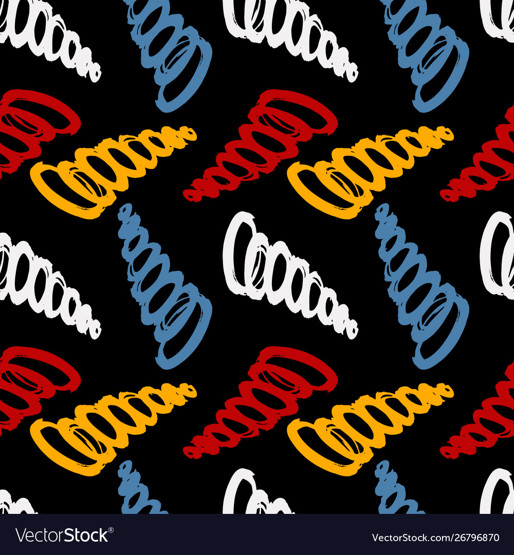 Graffiti background seamless pattern