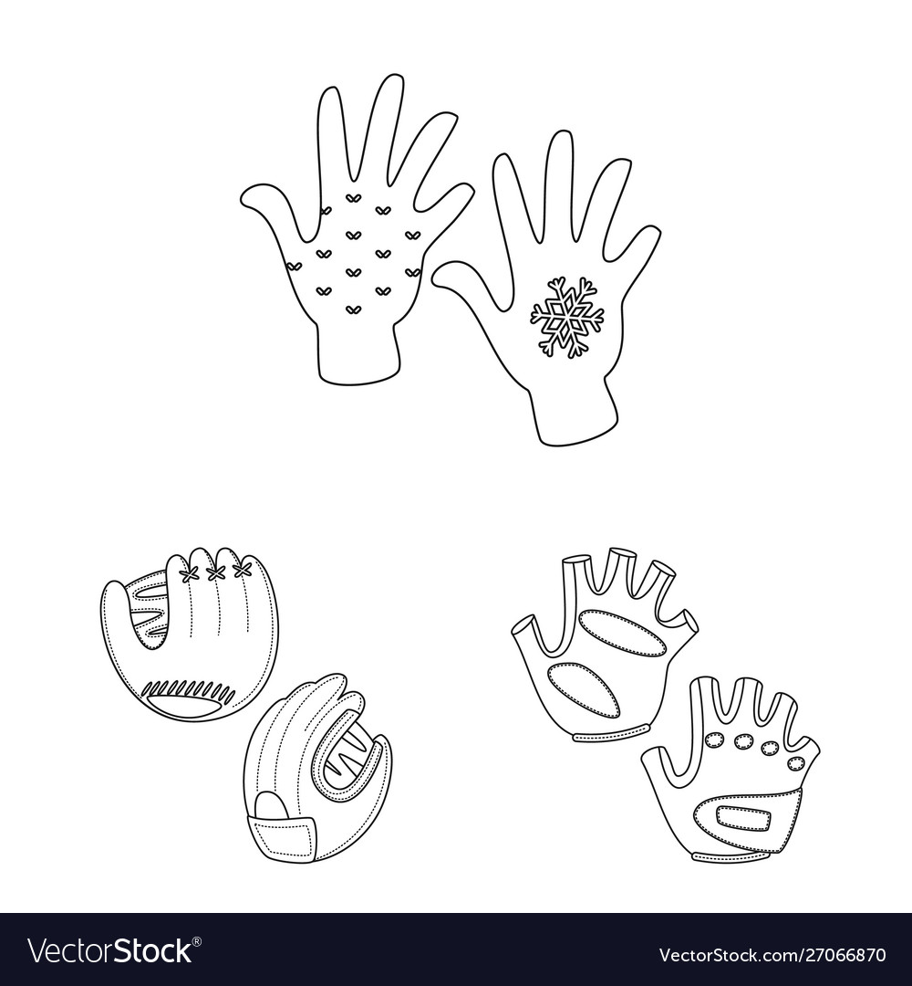 Isolated object accessory and style sign vector image Isolated object accessory and style sign