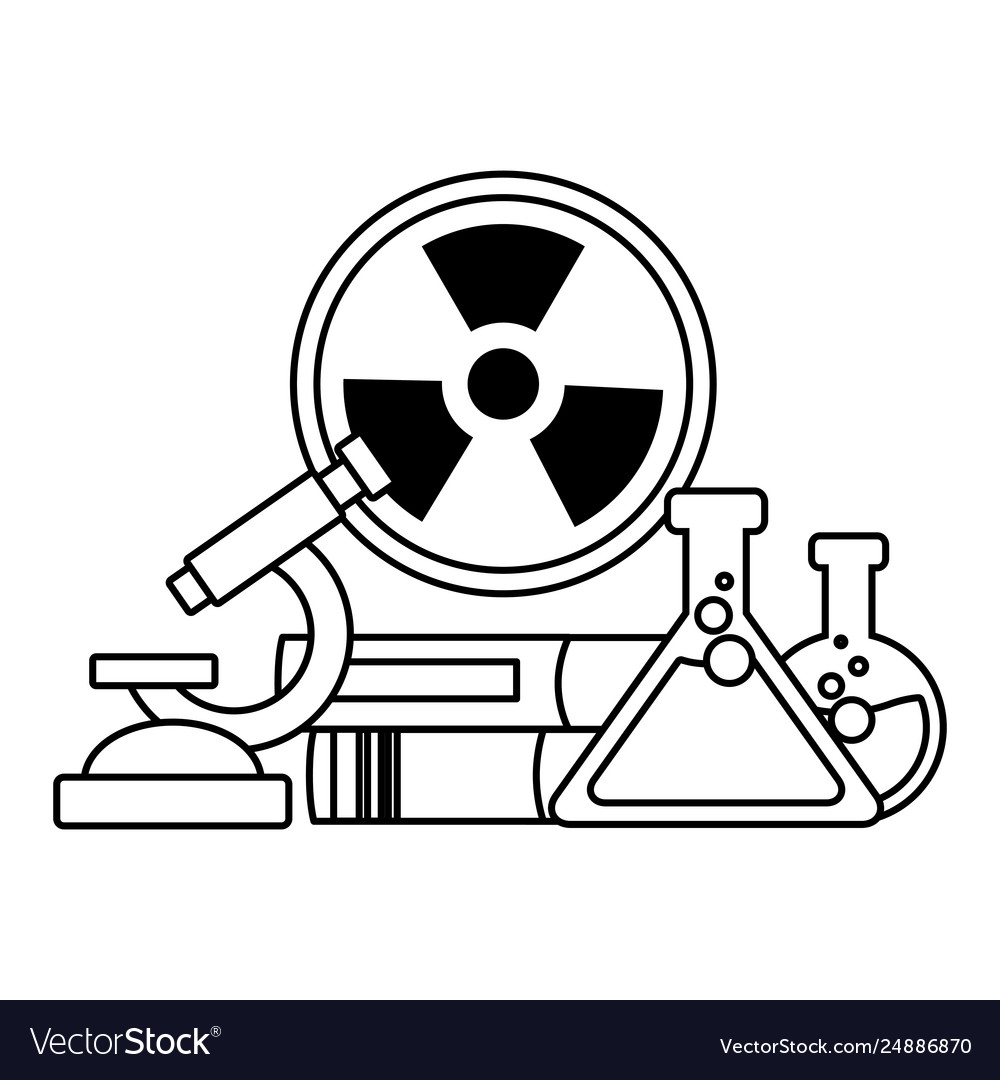 School science test flasks