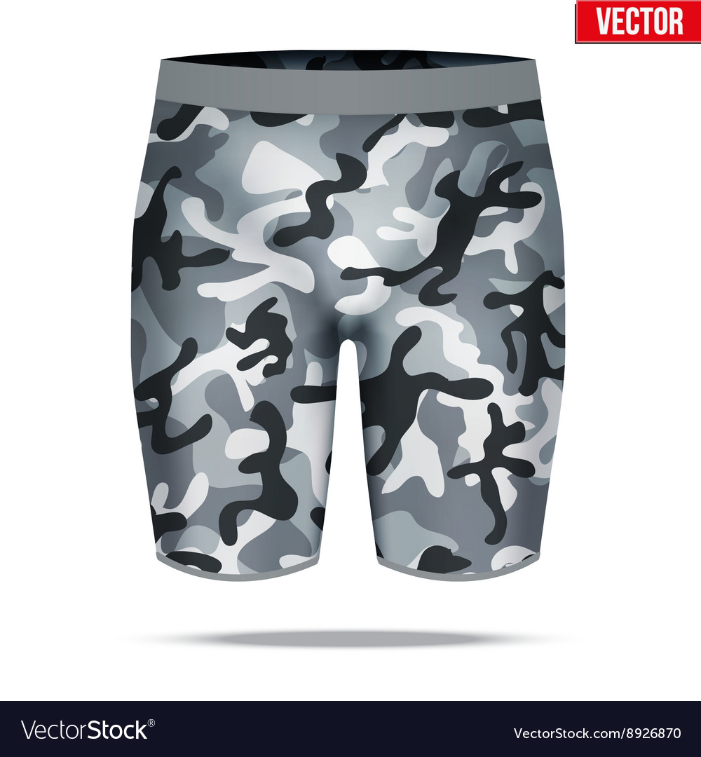 Under layer compression shorts with in camouflage