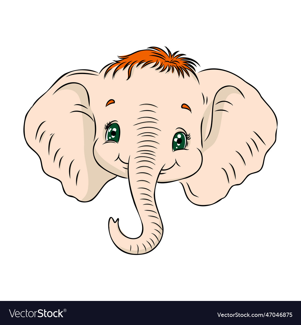 Ein süßes Baby Elefant