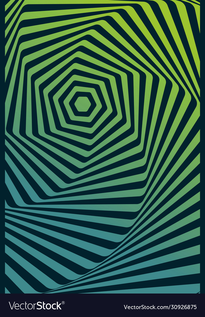 Abstract background with rotation effect