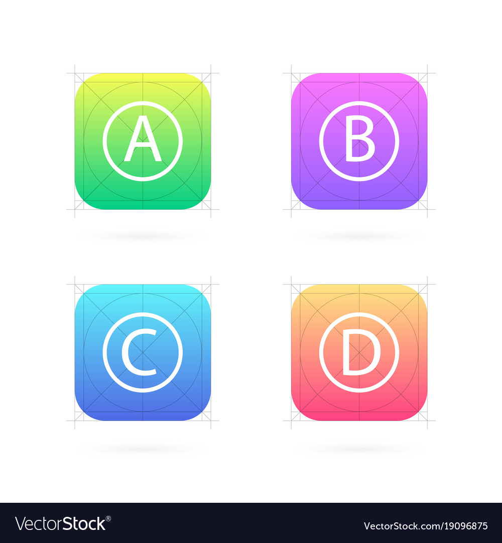 App Icon Template Set