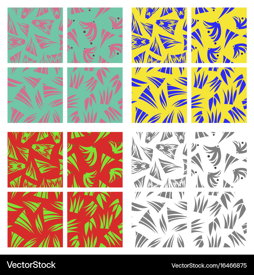 Assembly patterns in oriental style Royalty Free Vector