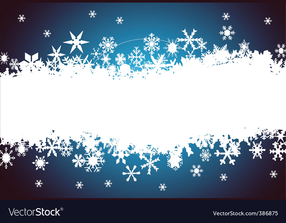 Christmas frame Royalty Free Vector Image - VectorStock