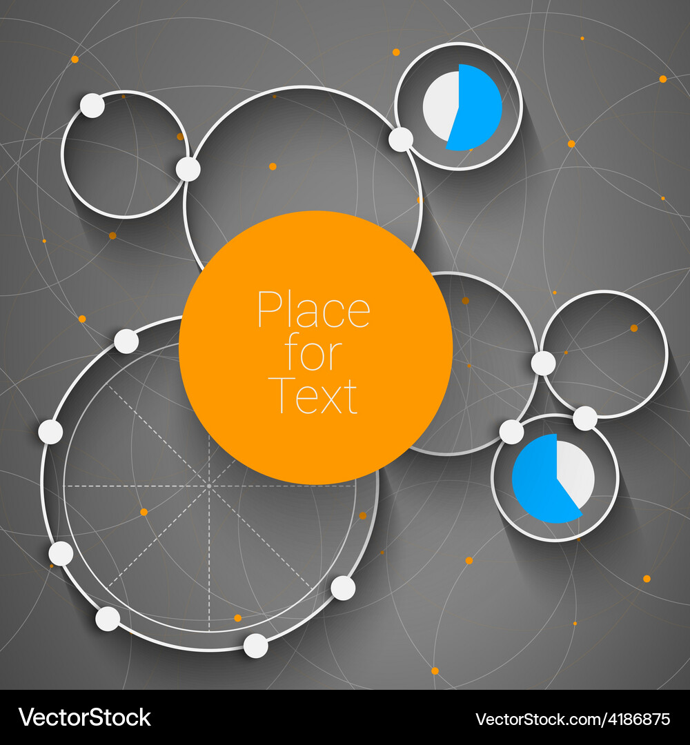 Creative rounds Royalty Free Vector Image - VectorStock