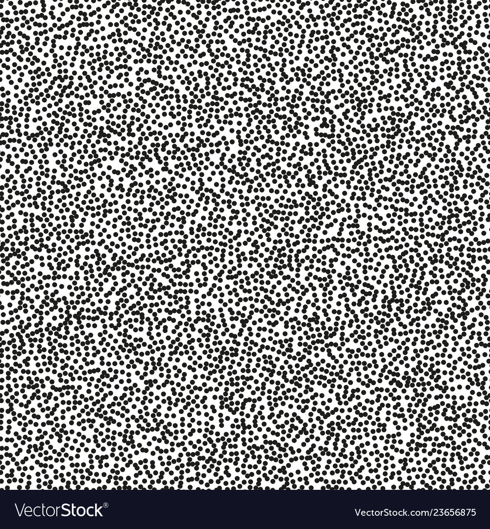 Pointillism middle density seamless dots pattern