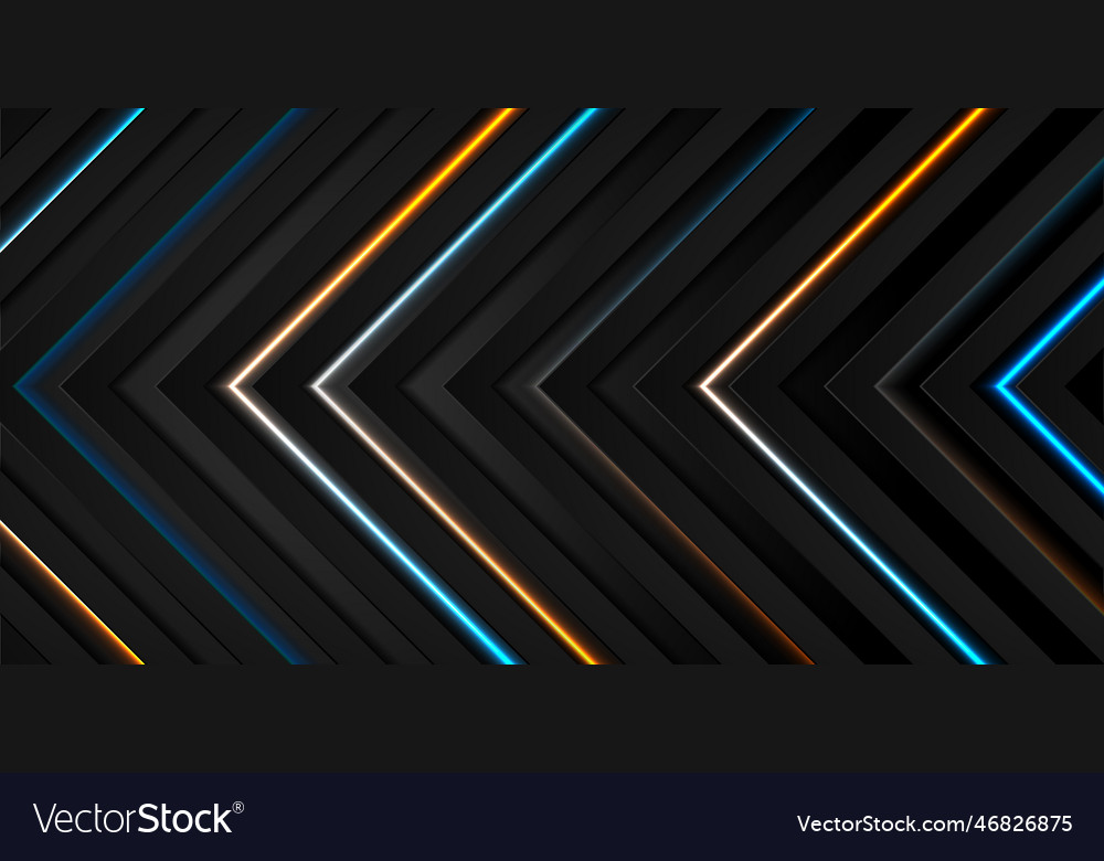 Technology abstract background design with arrows Vector Image Technology abstract background design with arrows