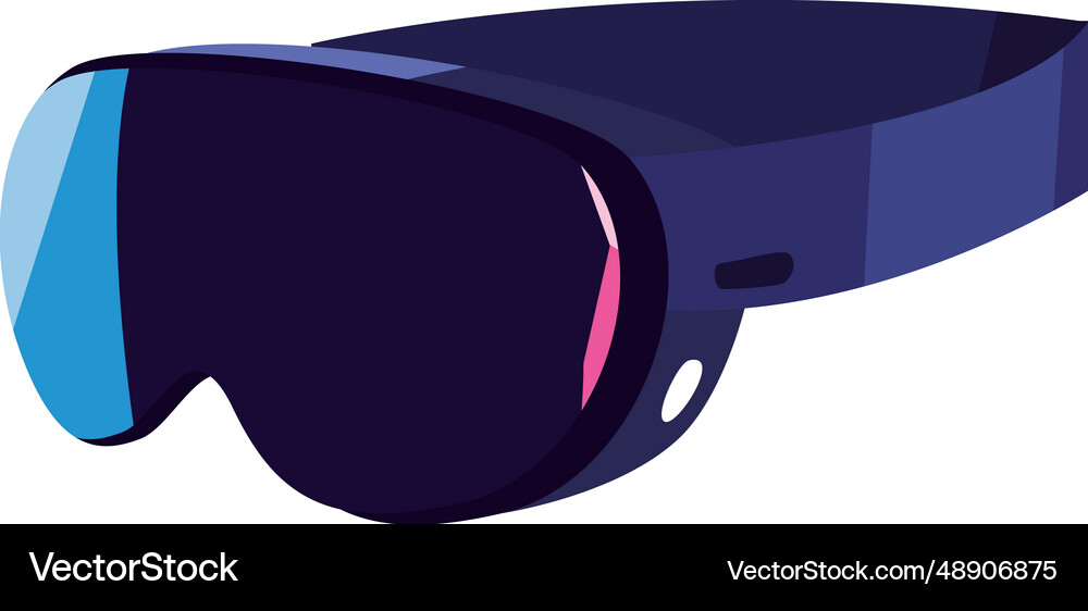 Vr technology gadget Royalty Free Vector Image