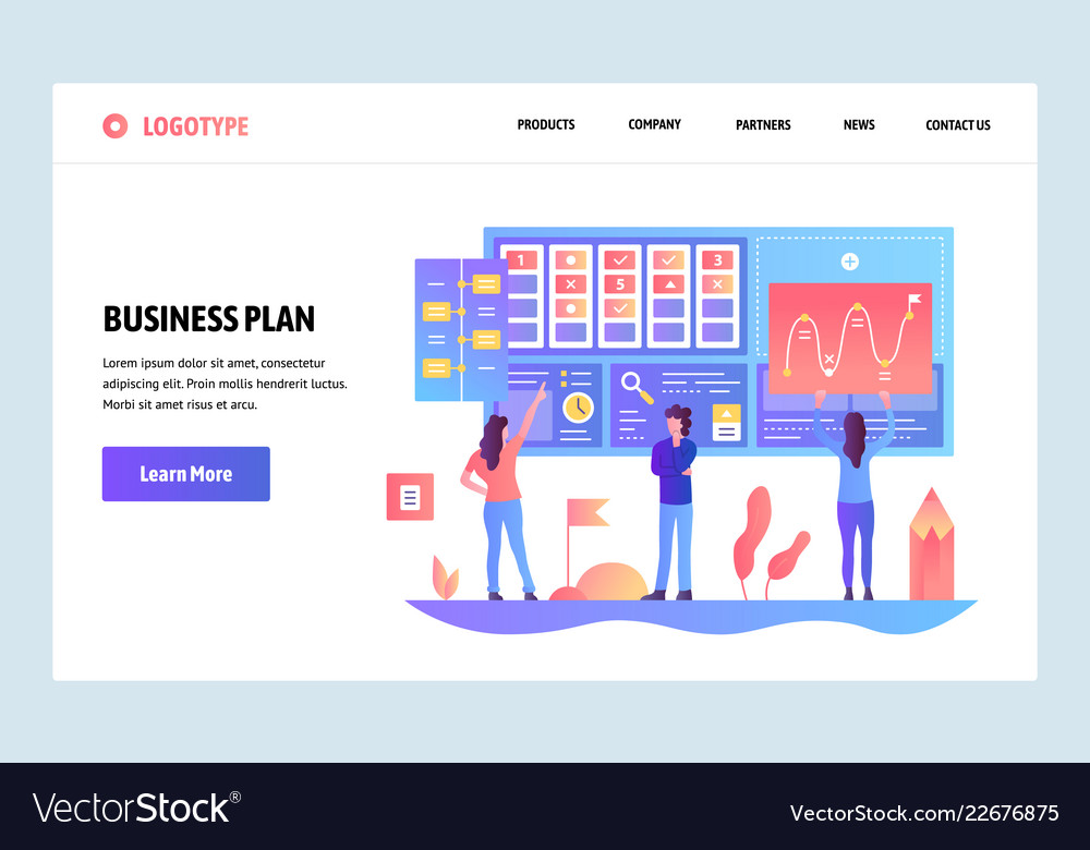 Web site gradient design template business