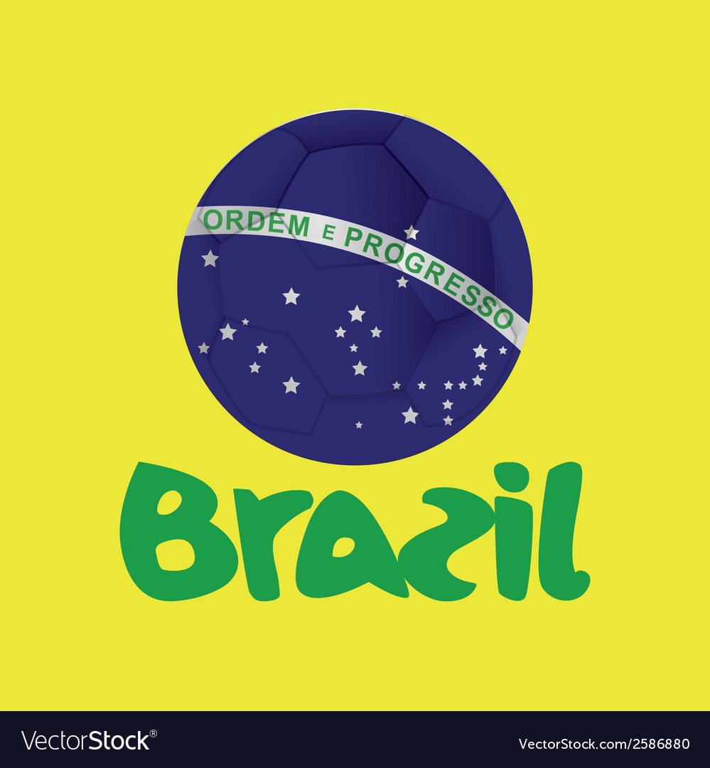 Abstract background with a brazil allusive objects