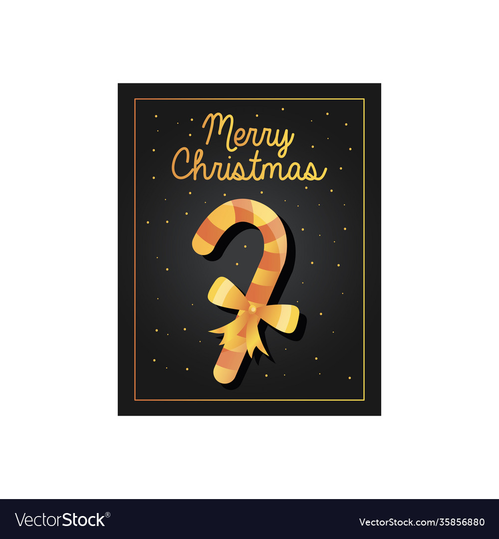 Design christmas black elegant card with golden