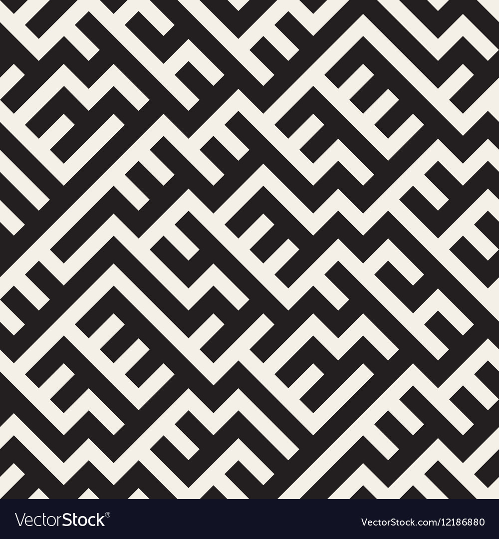 Intricate Maze Lines Pattern