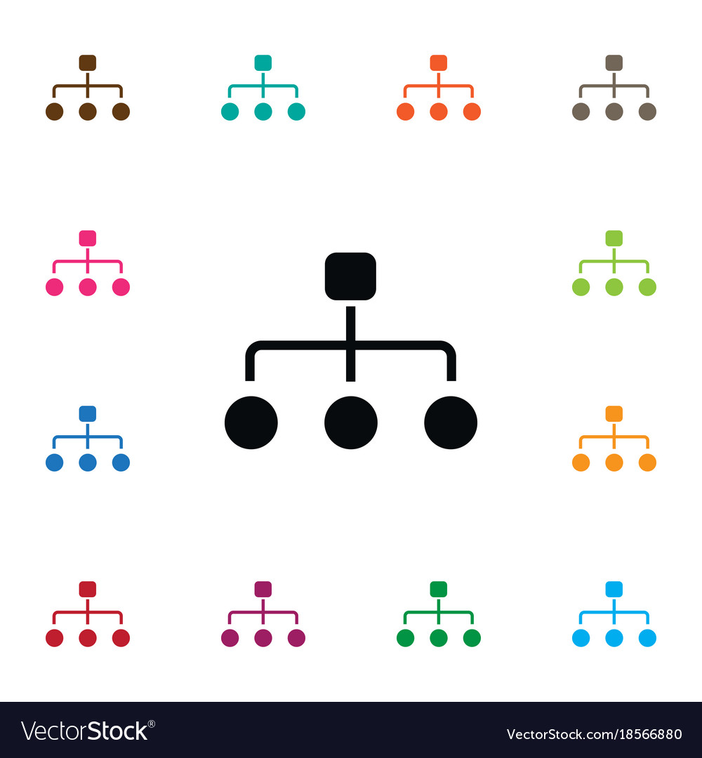 Isolated structure icon framework element