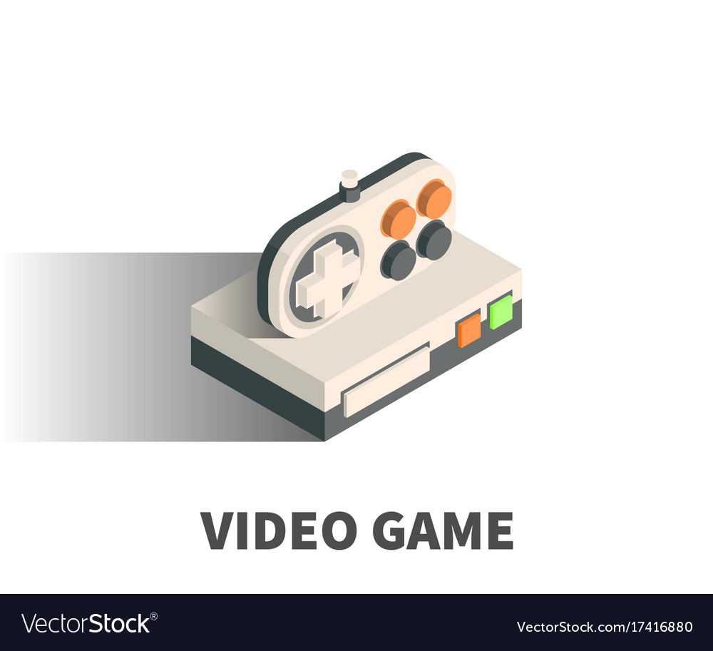 Isometric Game Controller Icon