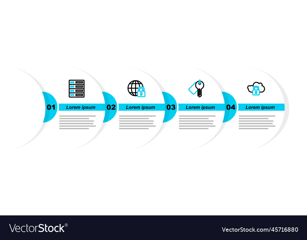 Set line cloud computing lock marked key global