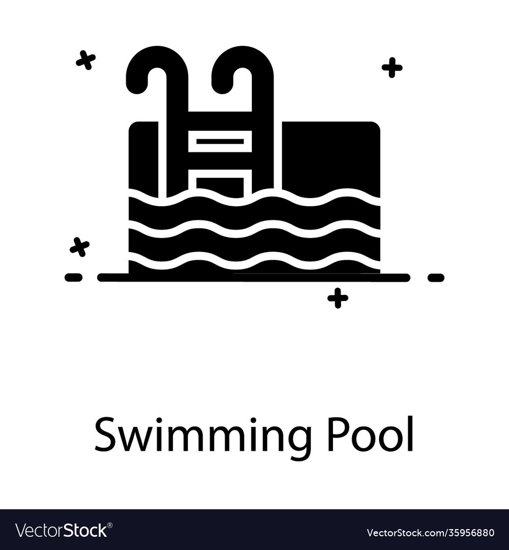 Swimming pool Royalty Free Vector Image - VectorStock