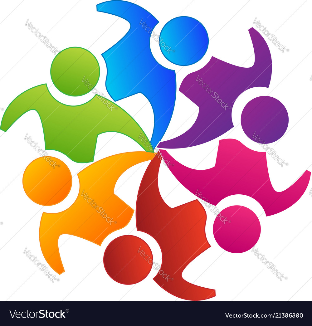 Teamwork group planning and creating icon Vector Image