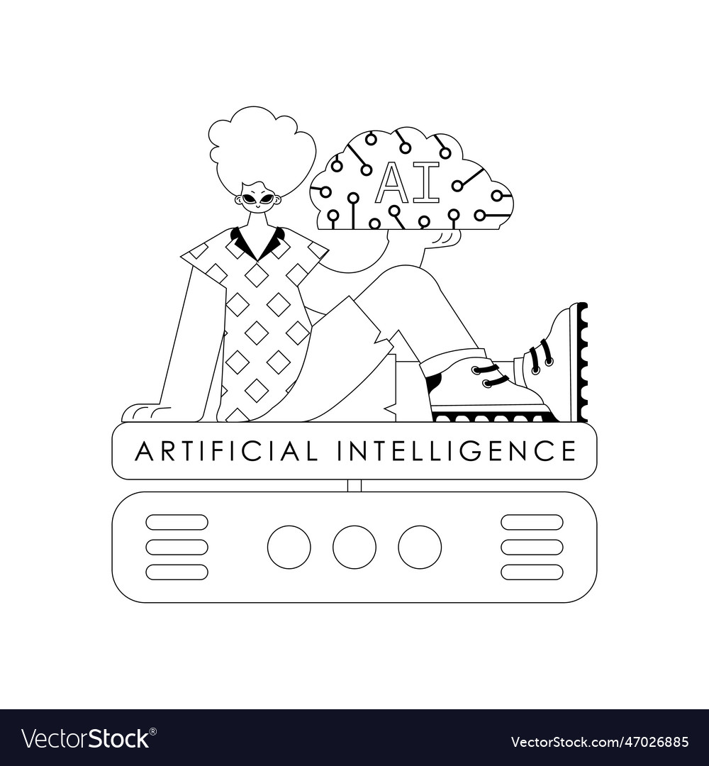 Ai guy server in theme linear look