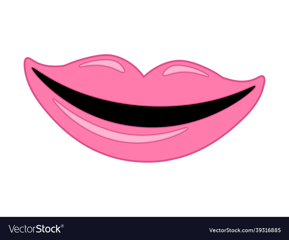 Kiss Lippensymbol Cartoon Logo