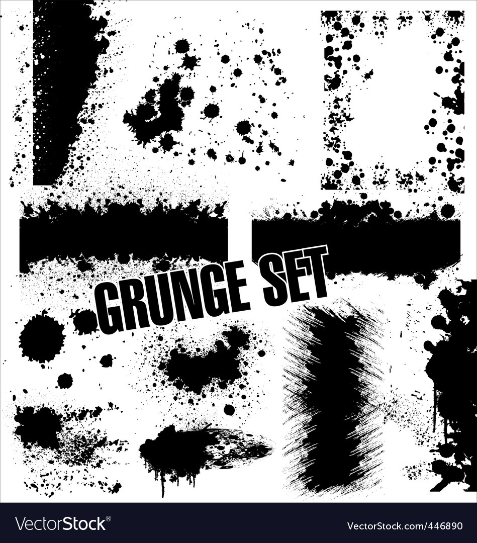 Grunge Splash Set