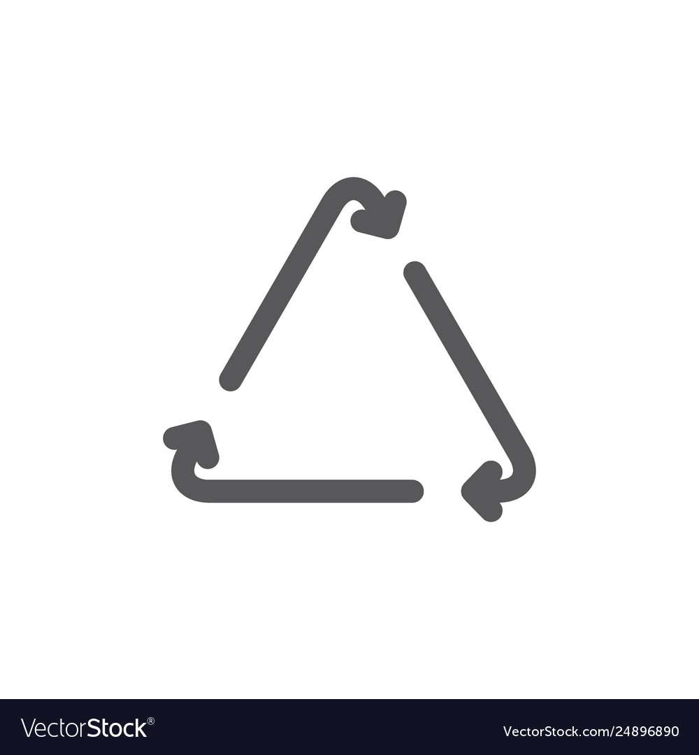Reload update refresh line icon vector image Reload update refresh line icon