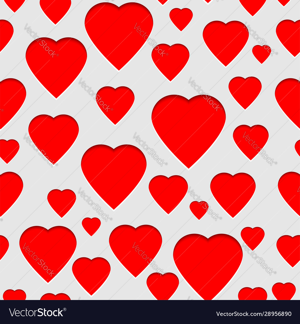 Romantic amorous seamless pattern Royalty Free Vector Image