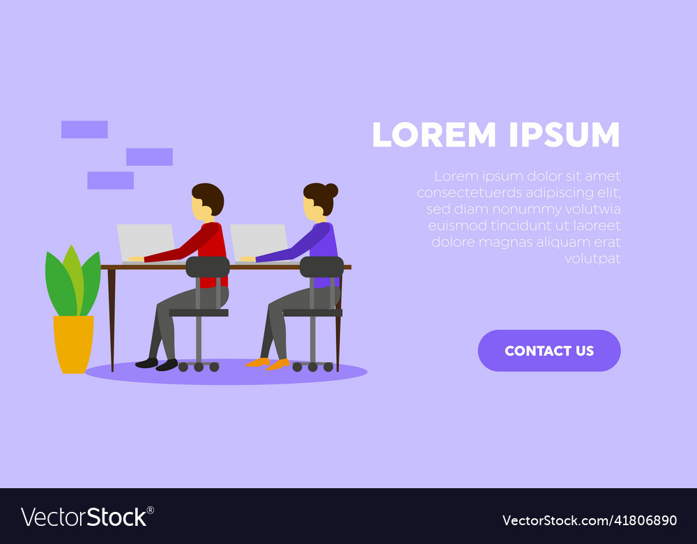 Web design studio or team working