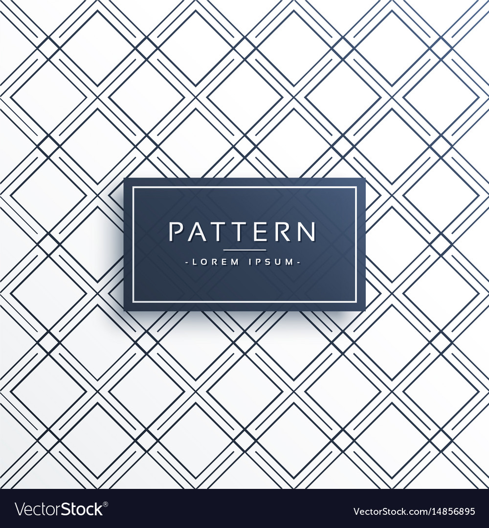 Diamond Line Pattern