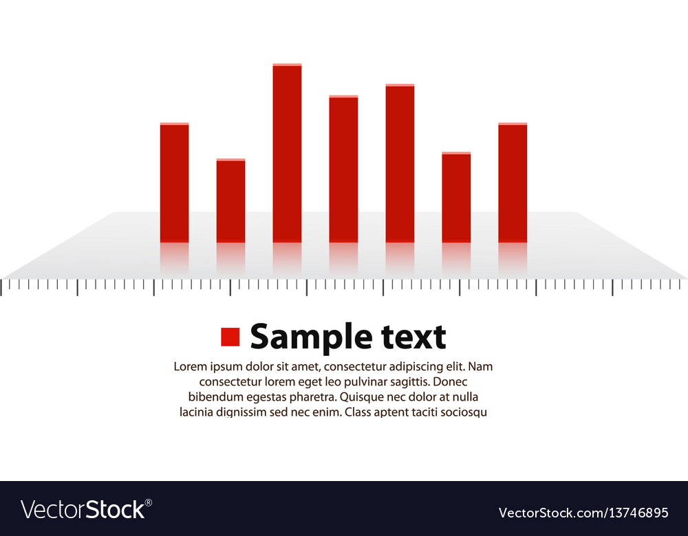 Glass Chart with Statistic Data