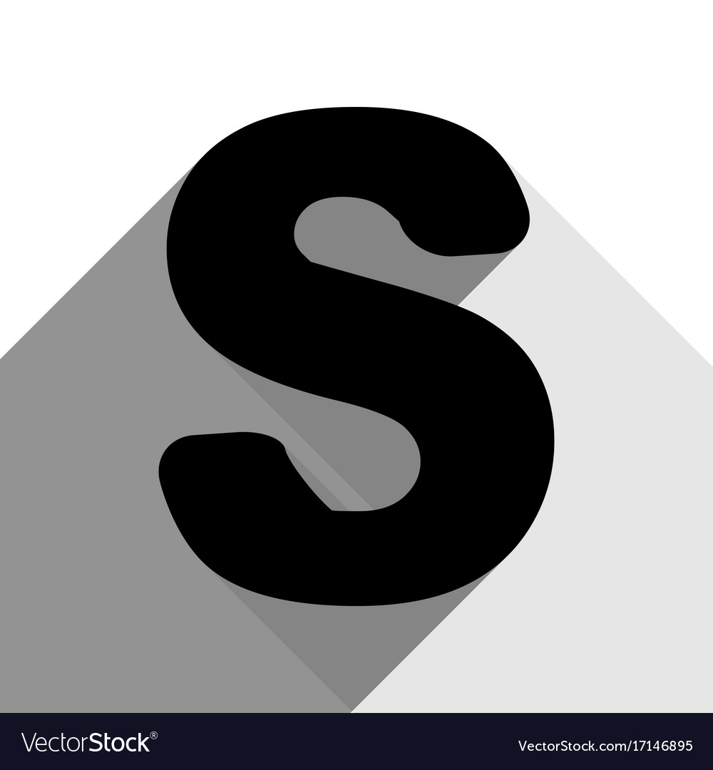 Letter s sign design template element Royalty Free Vector