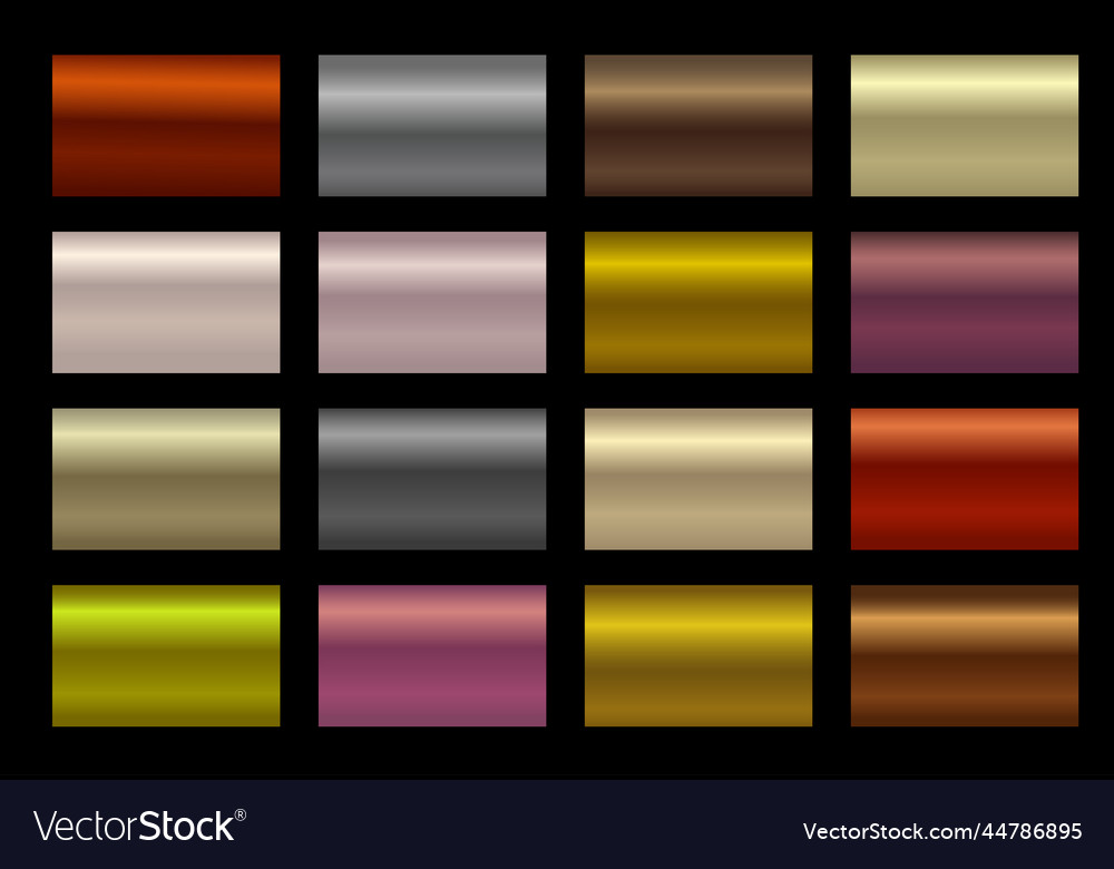Multicolored gradient set mesh gradients