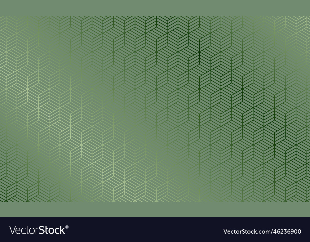 Green background with shiny pattern vector image Green background with shiny pattern