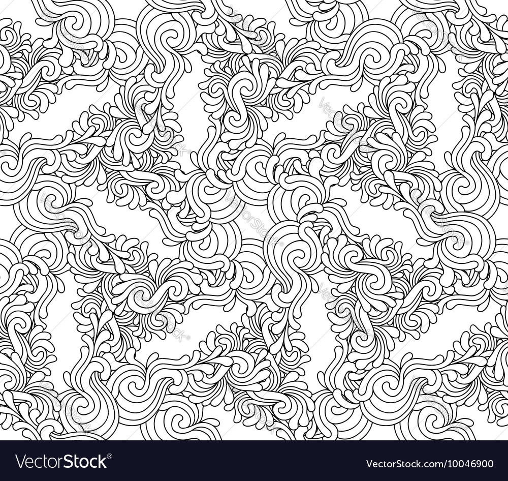 Intricate Swirls & Zentangle Pattern