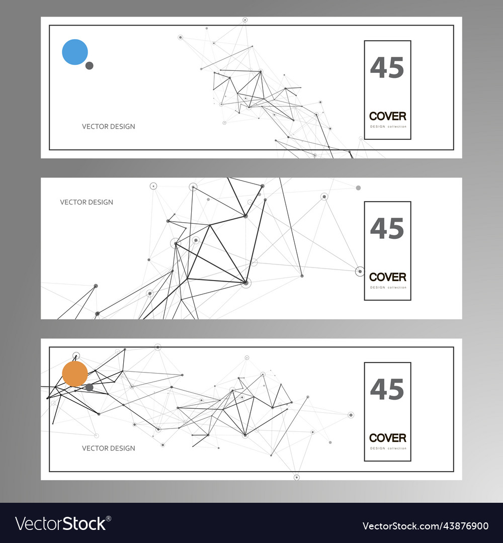Layout of a4 format cover design templates vector image Layout of a4 format cover design templates