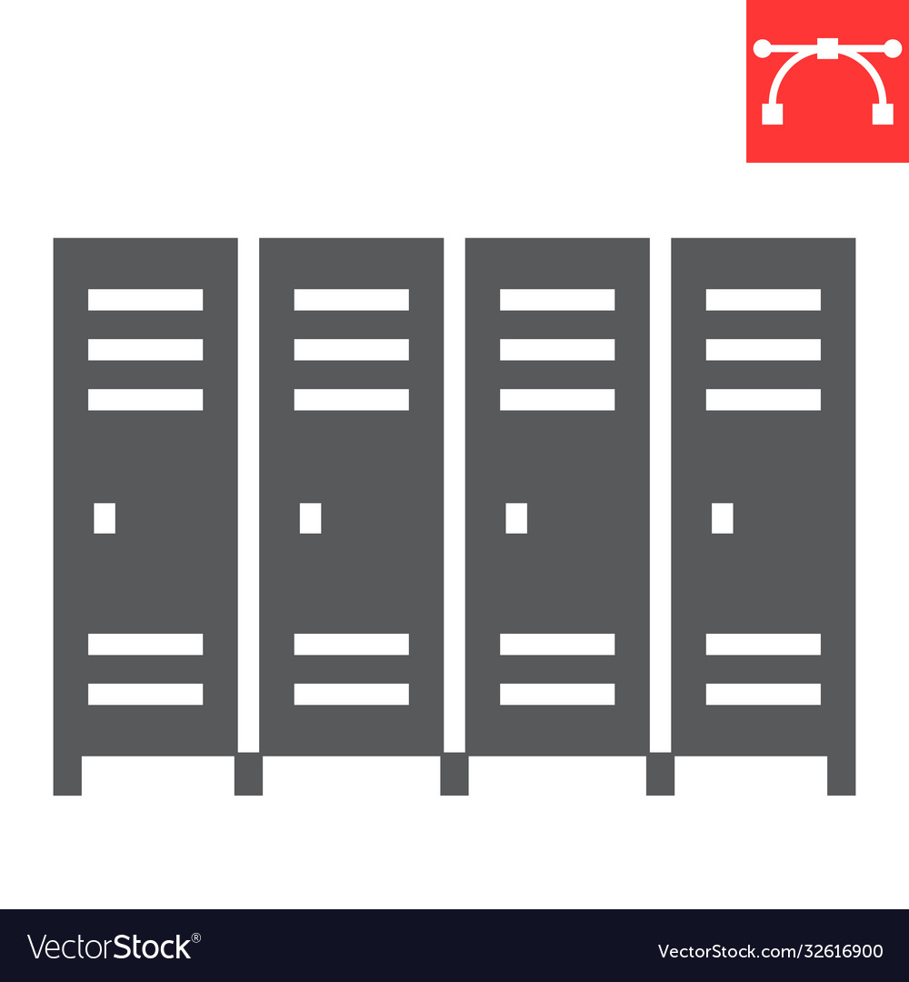 School Lockers Icon